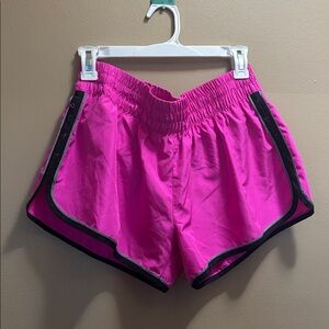 90 Degree By Reflex Pink Athletic Shorts